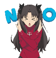 Rin Tohsaka Fate Stay Night Sticker