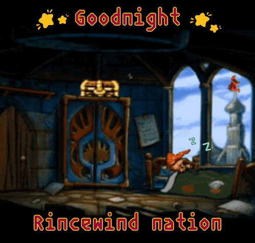 Rincewind Discworld GIF