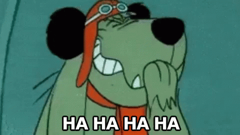 Risata Malefica Ridere Muttley GIF