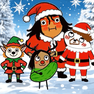 Rita Pita Memes Christmas GIF. This 320 x 320 animated GIF is part of our night elf dance collection. Related themes include christmas, happy holiday…