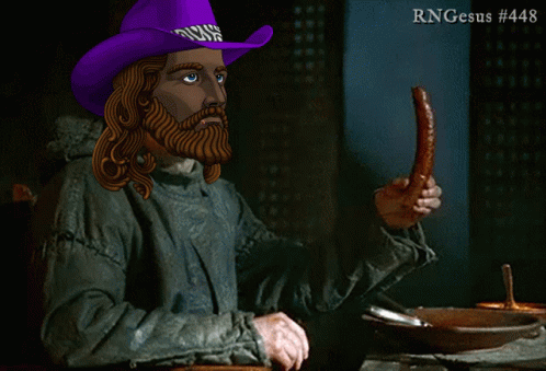 Rng Rngesus GIF. This 498 x 339 animated GIF is part of our ramsay sausage collection. Created by TheChurchofRNGesus. View the original animation, share it…
