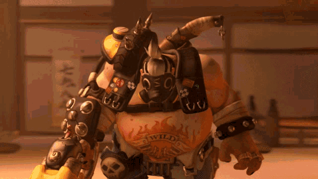 Roadhog Overwatch GIF