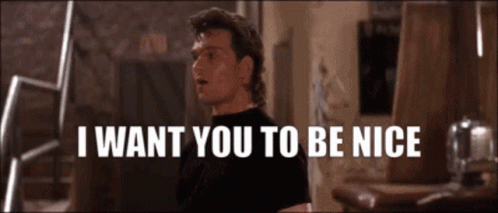 Roadhouse Patrick Swayze GIF