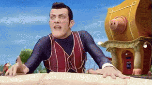 Robbie Rotten GIF. This 314 x 176 animated GIF is part of our robbie rotten collection. View the original animation, share it, or browse related GIFs.