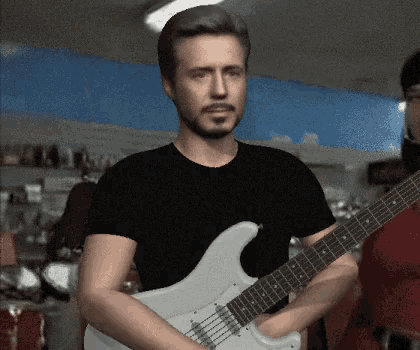 Robert Downey Jr Morphin GIF