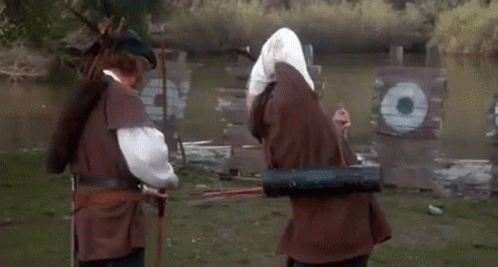 Robin Hood Men In Tights GIF. This 498 x 267 animated GIF is part of our strumpfhose ausziehen collection. Related themes include reaction, shrug. Created…