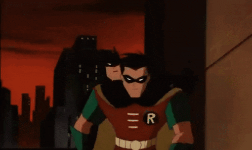 Robin Quits GIF