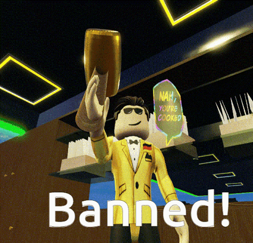 Roblox Ban Hammer GIF