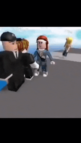 Roblox Funny Roblox Suit GIF