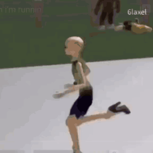Roblox Girl Running Running Fast GIF