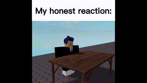 Roblox Meme GIF. This 498 x 281 animated GIF is part of our head banging on desk collection. Related themes include head banging, meme, roblox. Created by…