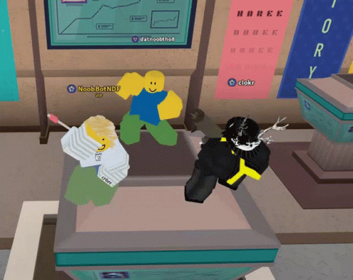 Roblox Robeats GIF. This 498 x 395 animated GIF is part of our roblox fortnite dance collection. Related themes include dance, roblox. Created by Luhmero…