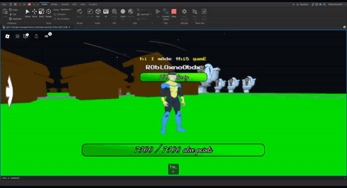 Roblox Studio Invincible GIF. This 498 x 270 animated GIF is part of our i am invincible collection. Related themes include invincible, meme, roblox…