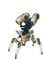 Robot Angkasa2 Sticker