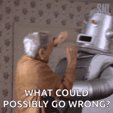 Robot Attack Saturday Night Live GIF