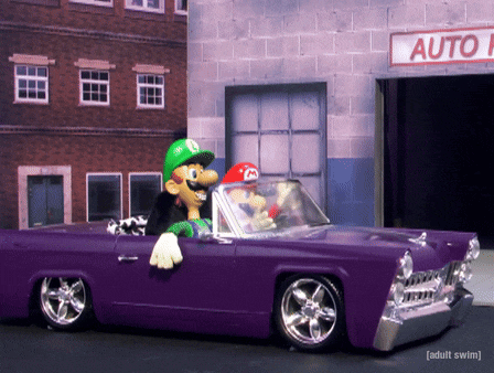 Robot Chicken Hydraulic Car GIF