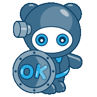 Robot Cute Sticker