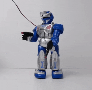 Robot Dies High Voltage Toys Chinafake GIF