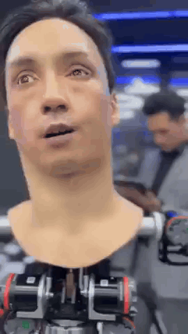 Robot Face GIF. This 270 x 480 animated GIF is part of our funny robot collection. Related themes include face, i don't believe you, reaction. Created by…