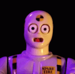 Robot Freak Out GIF