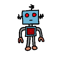 Robot No Sticker