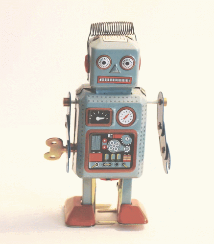 Robot GIF. This 437 x 498 animated GIF is part of our funny robot collection. Related themes include robot. Created by Hackeru. View the original animation…
