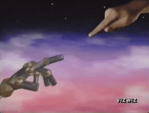 Robot Robot Human Touch GIF