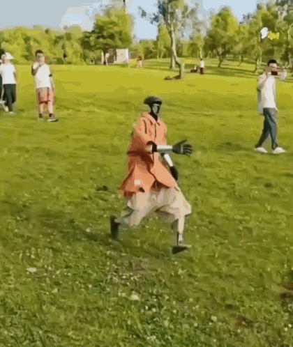 Robot Running GIF. This 420 x 498 animated GIF is part of our funny robot collection. Related themes include funny, robot, running. Created by fartr. View…