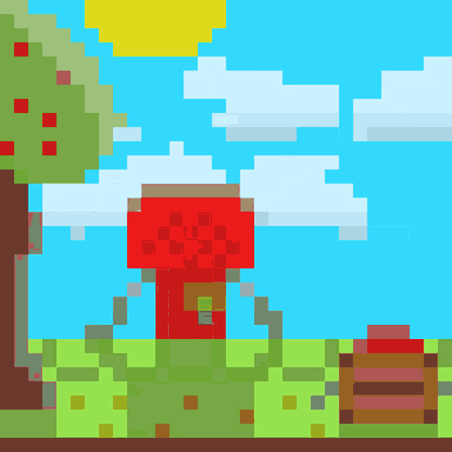 Robot Sky GIF
