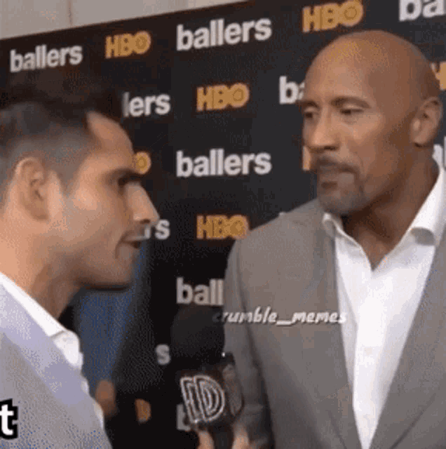 Rock Eyebrow Rock Fuck Off GIF