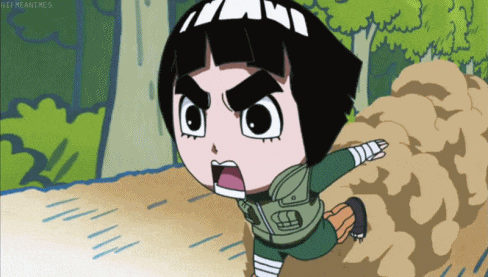 Rock Lee Running GIF