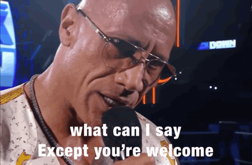 Rock The Rock GIF. This 498 x 326 animated GIF is part of our you're welcome collection. Related themes include the rock, wwe. Created by chm562. View the…