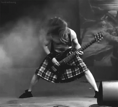 Rocking Hard Guitar GIF