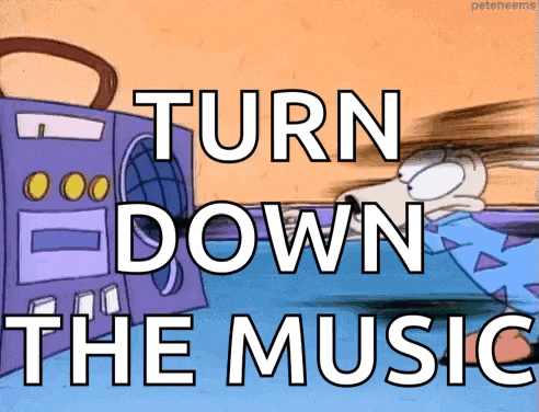 Rocko Music GIF