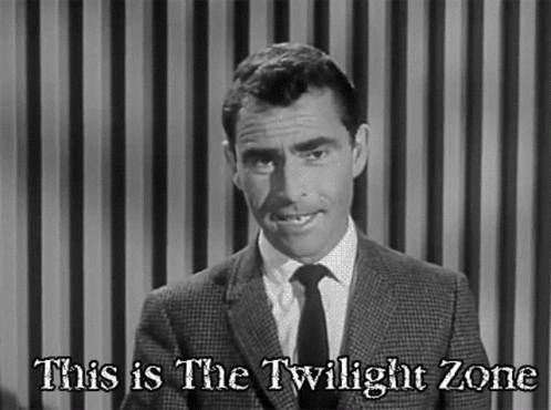 Rod Serling Welcome To The Twilight Zone GIF
