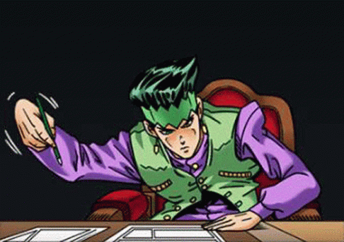 Rohan Kishibe Jjba GIF