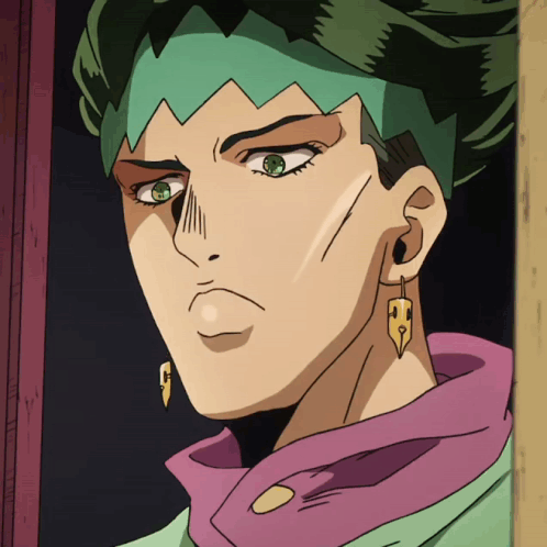 Rohan Kishibe Smug GIF