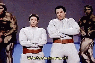 Roids Rage GIF. This 390 x 260 animated GIF is part of our hans and franz collection. Related themes include rage. Created by JulieMarie2. View the original…