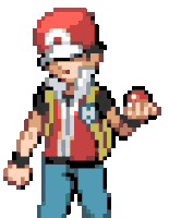Rojo Pokemon Sticker