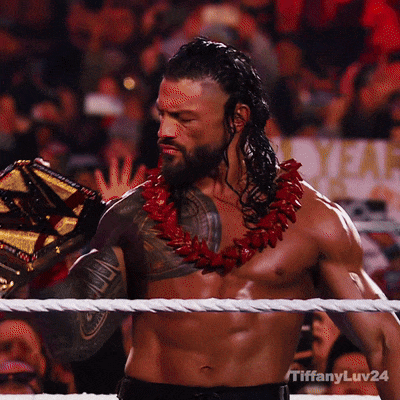 Roman Reigns Wrestlemania 40 GIF