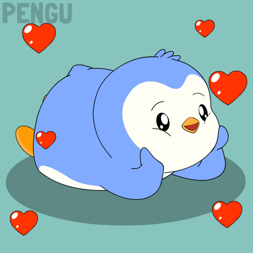 Romantic Heart Eyes GIF