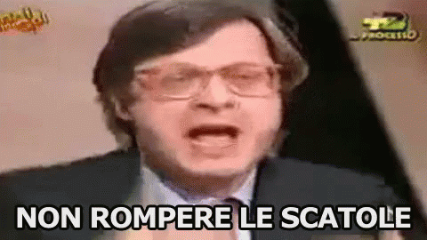 Rompiscatole Non Rompere Le Scatole Rompiballe Vittorio Sgarbi GIF. This 480 x 270 animated GIF is part of our sgarbi collection. View the original…