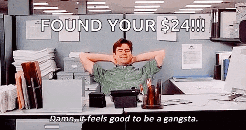 Ron Livingston Gangsta GIF