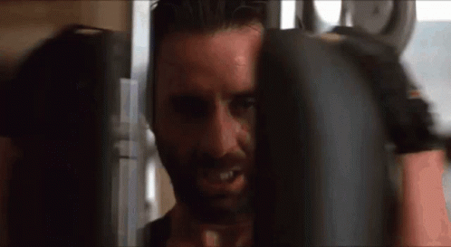 Ron Silver Pumping Iron GIF