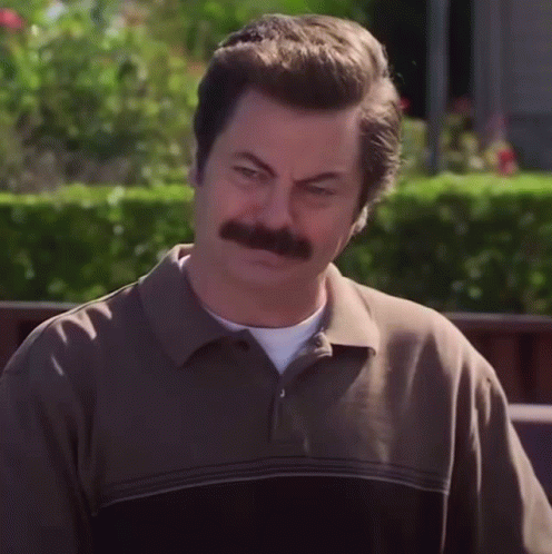 Ron Swanson Disappointed GIF