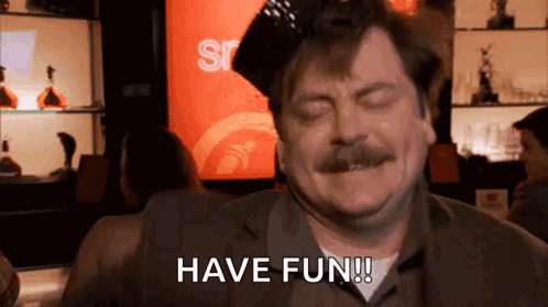 Ron Swanson Nick Offerman GIF. This 498 x 279 animated GIF is part of our ron swanson drunk collection. Related themes include dancing, parks and…