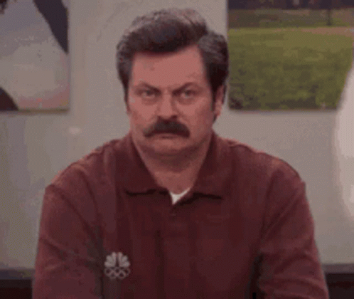 Ron Swanson Nick Offerman GIF