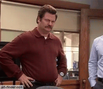 Ron Swanson No GIF
