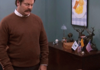 Ron Swanson Wth GIF