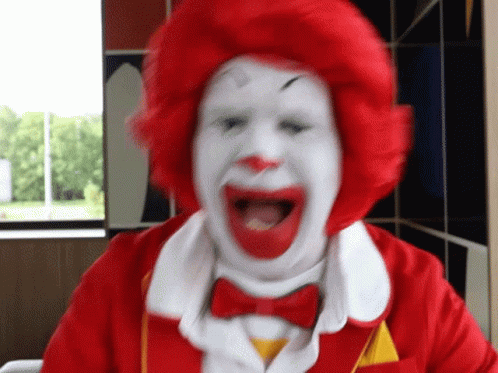 Ronald Laugh GIF